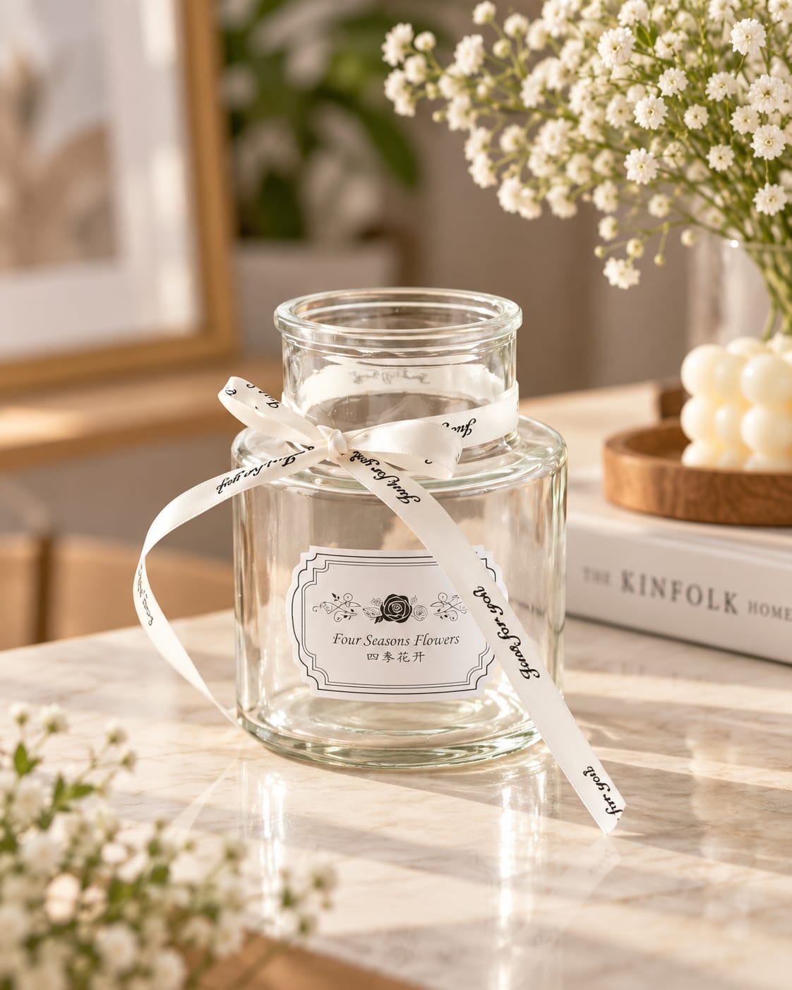 Vase en verre