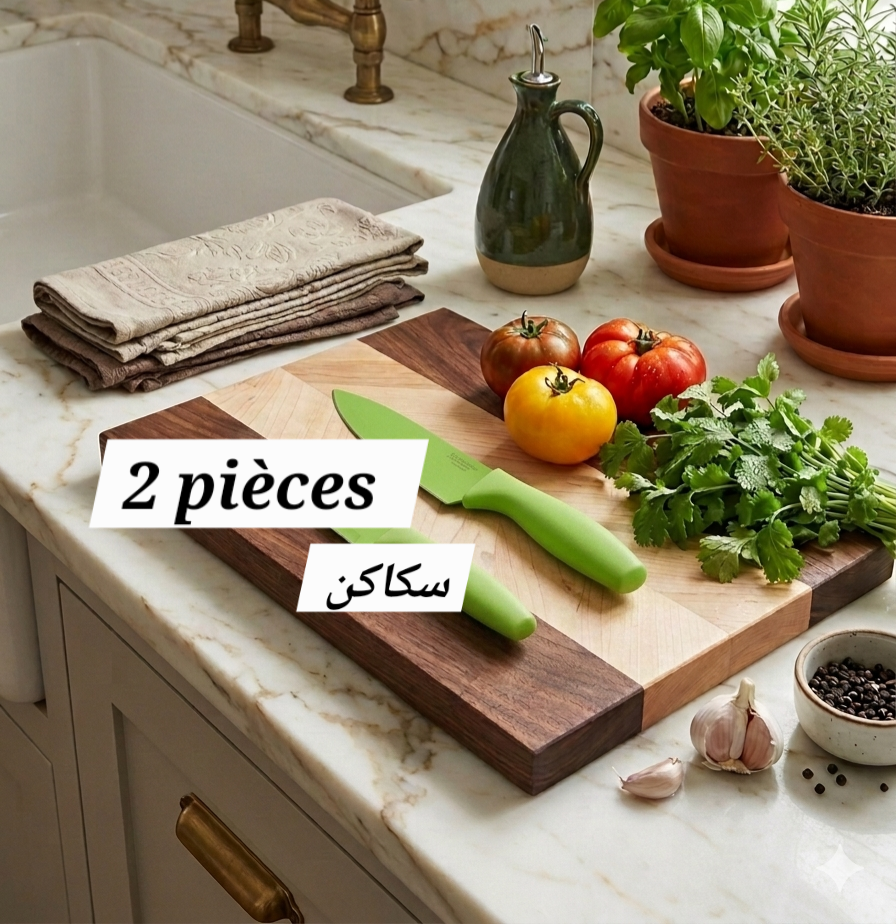 Pack 2 pièces سكاكن