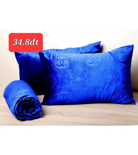 - Draps 2 places + coussin