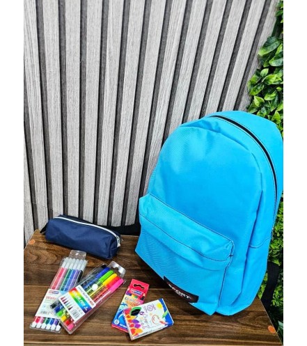 - cartable + trousse + pack stylo