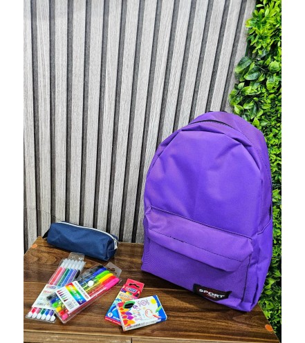 - cartable +trousse +pack stylo