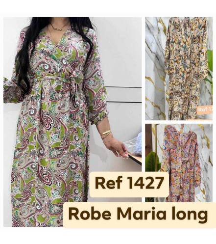 - Robe Maria مدموجين M/L/XL/XXL/XXXL