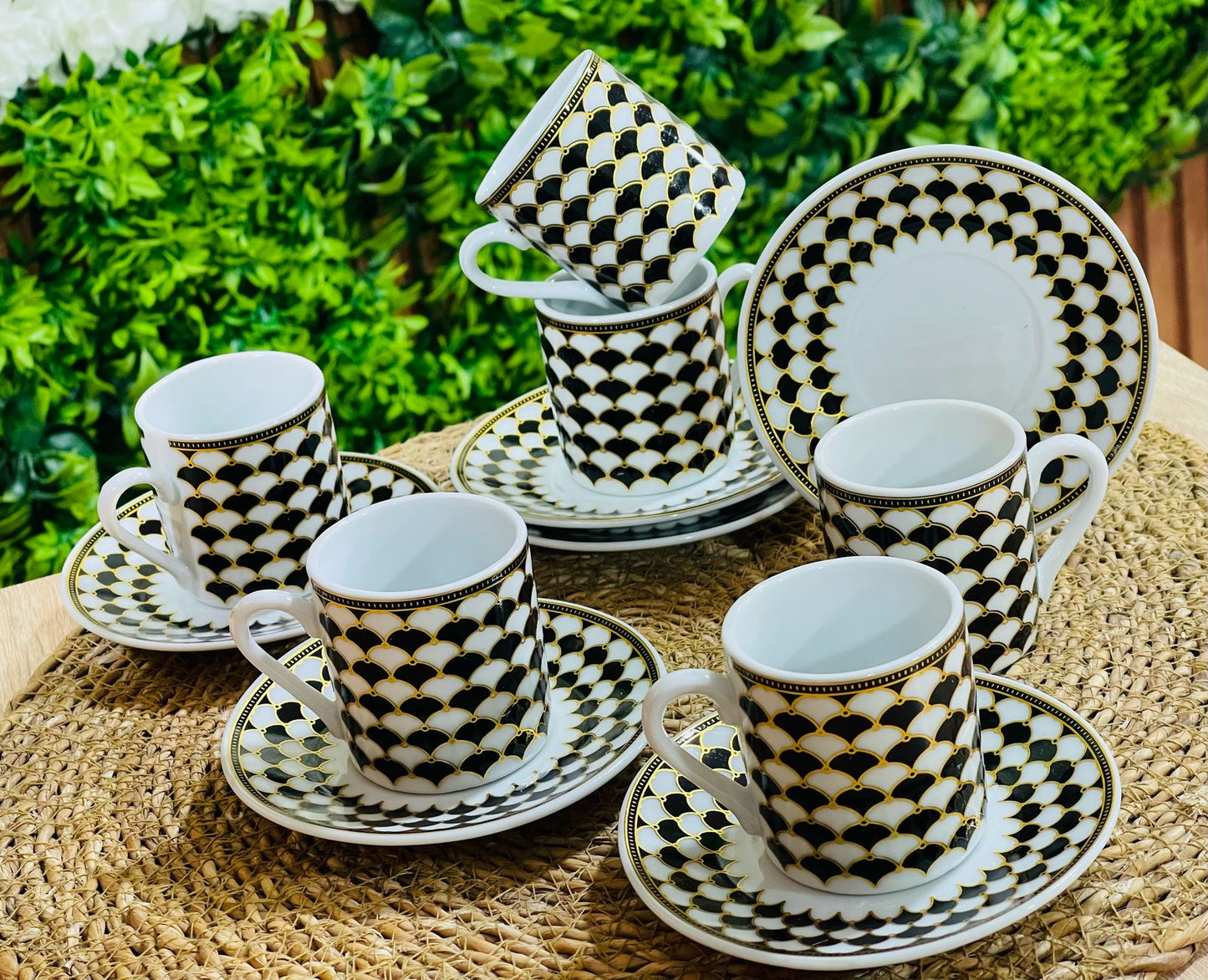 Service café noir فناجن قهوة
