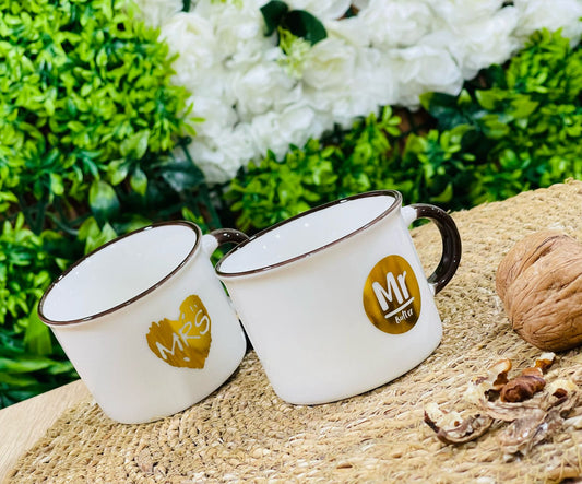 Lot de 2 Mugs Couple