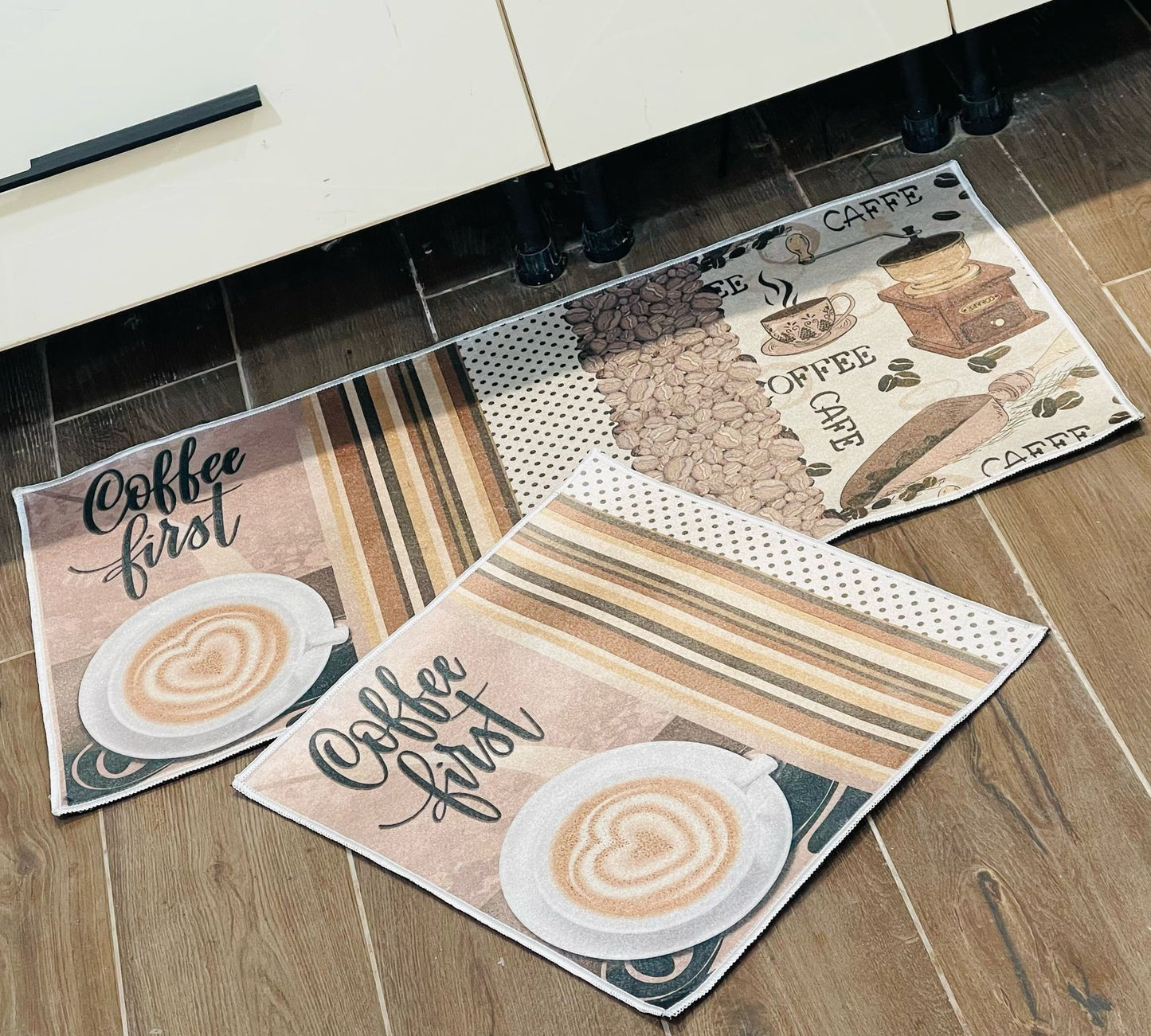 2 pièces  tapis de cuisine