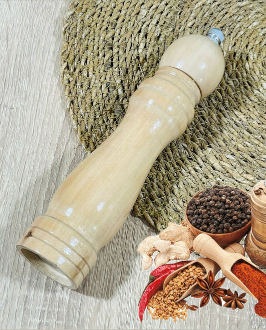 Moulin à Poivre Manuel Grand Modèle en Bois