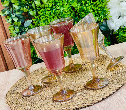Coupe à Jus en Verre 6 pièces