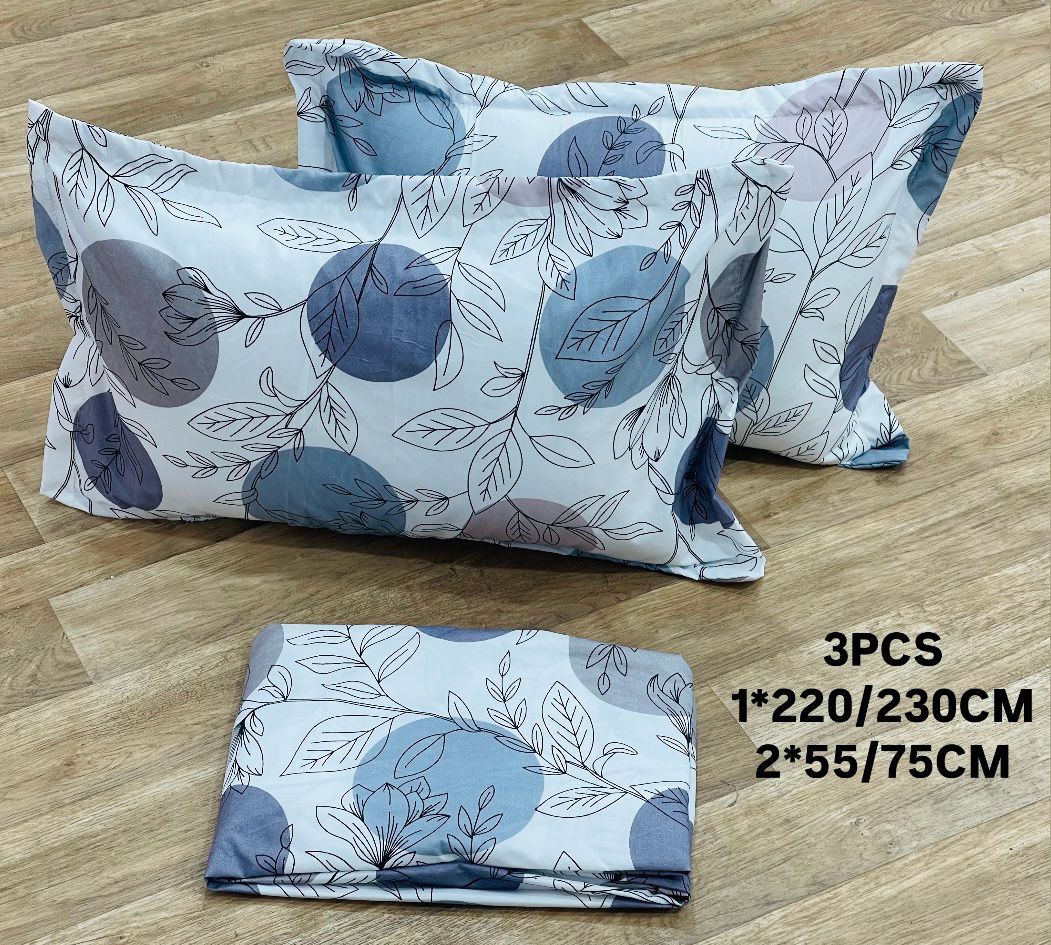 Drap 2 places + 2 coussine 220*230cm/55*75cm ملحفة و قشور مخادد