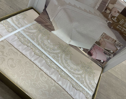 Parure de  lit فرشbeige
