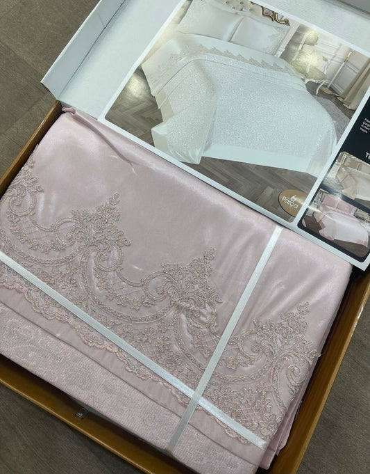 Parue de lit فرش rose