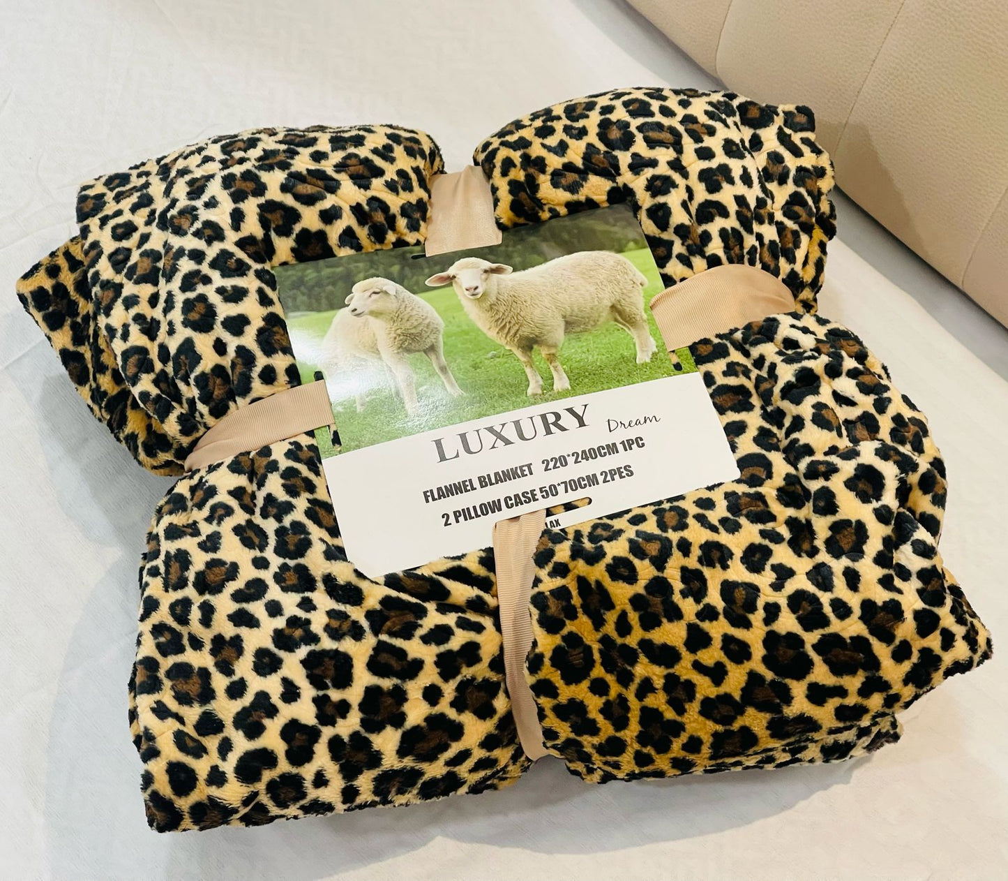 Drap2 places + 2 coussin دفايا