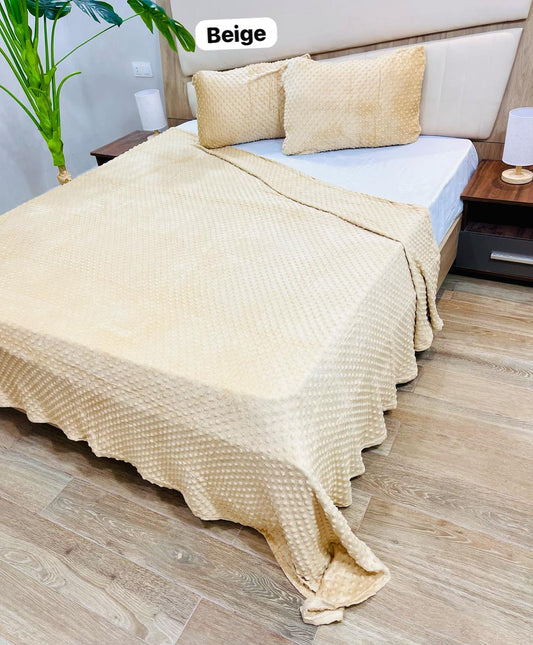 Drap2 places + 2 coussin دفايا