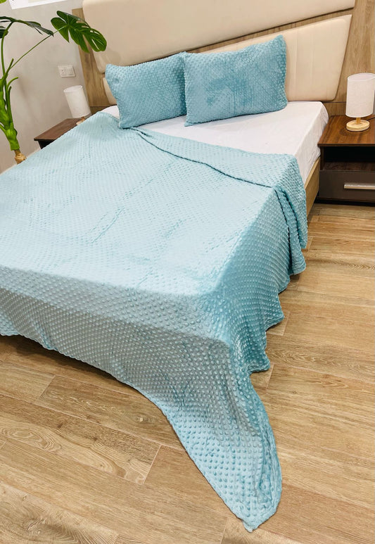 Drap2 places + 2 coussin دفايا