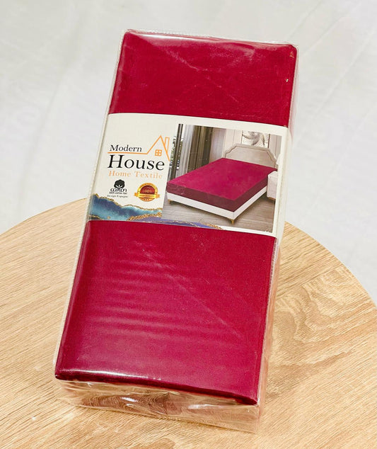 Housse 2 places en rouge