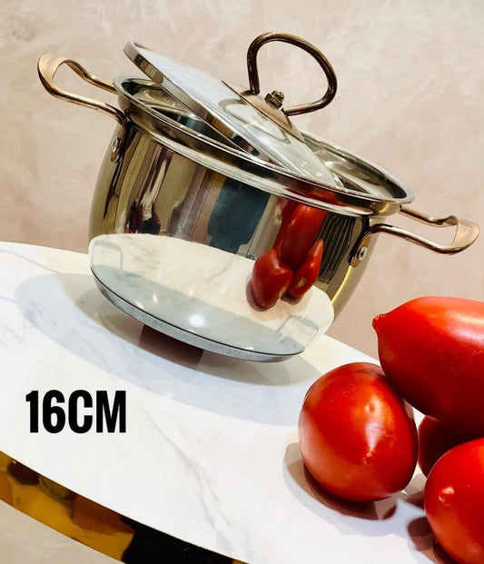 Faitout 16cm Bronze طنجرة بغطاء