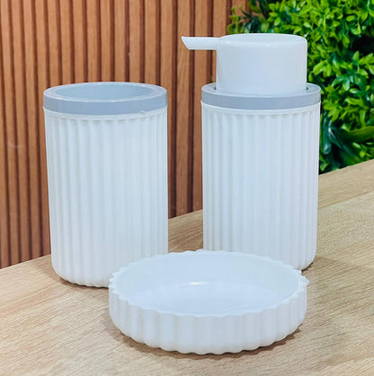 Ensemble de 3 accessoires de salle de bain مدموجين