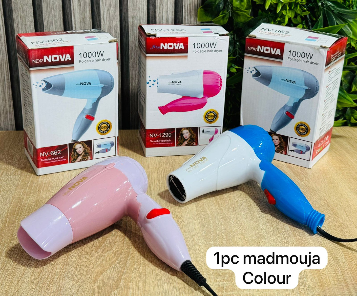 Mini Sèche cheveux 1000W
