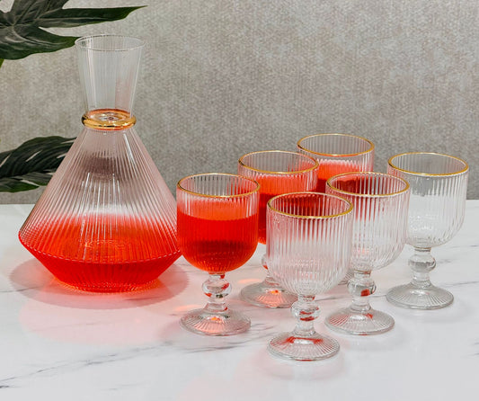 Verre à Eau/jus  7 Pièces