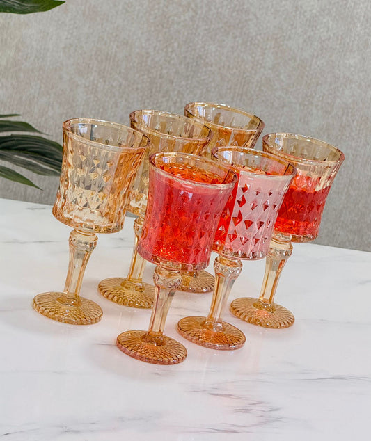 Coupe à Jus en Verre 6 pièces