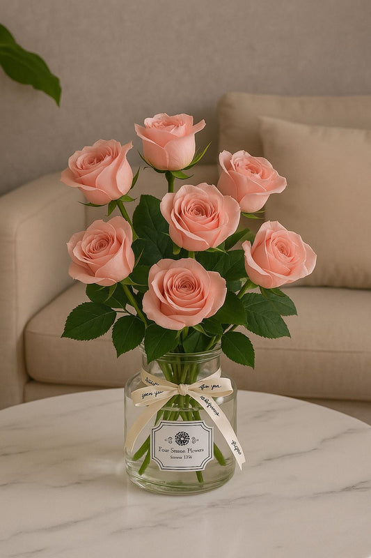 Vase en verre