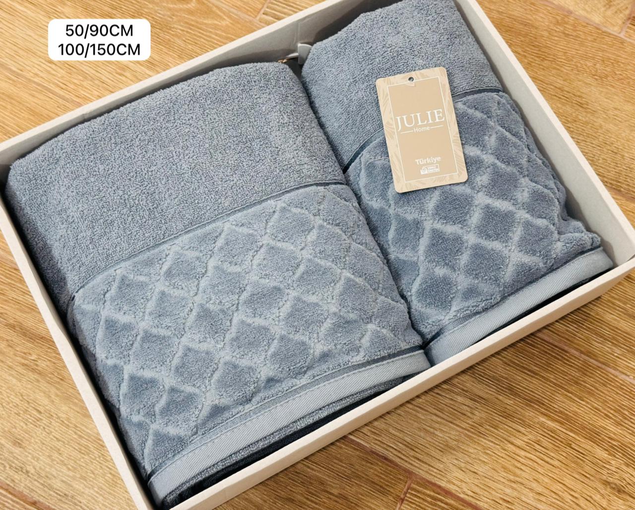 Lot de 2 Serviettes de bain