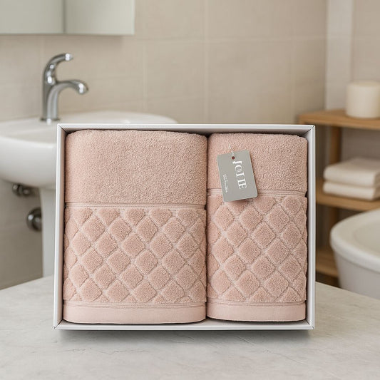 Lot de 2 Serviettes de bain