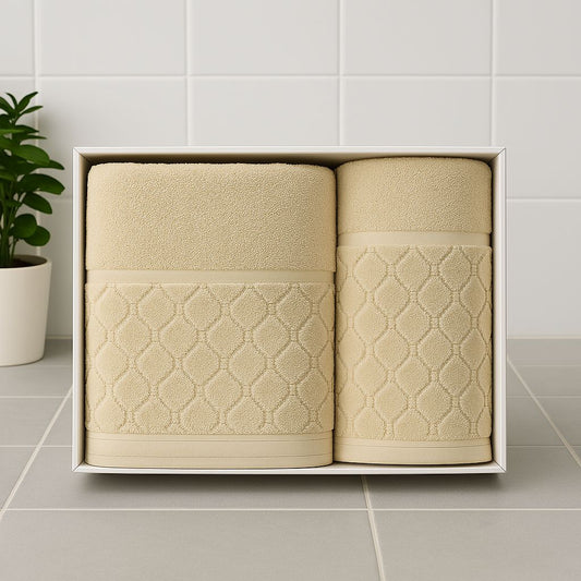 Lot de 2 Serviettes de bain