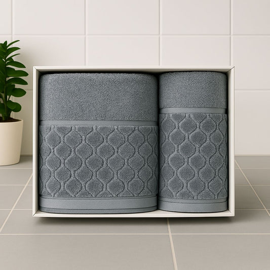 Lot de 2 Serviettes de bain