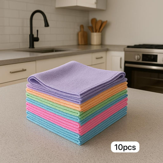 lot 10 pcs Torchon de cuisine microfibre