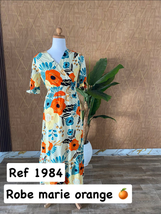 Robe Maria fleurie