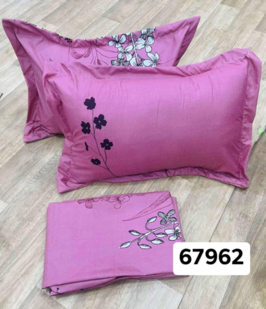 Drap   2 places 220*230/55*75cm ملحفة  و قشور مخادد