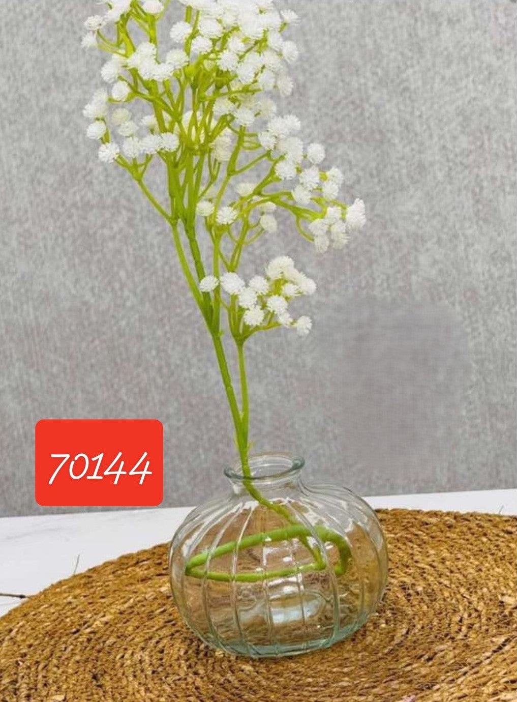 Vase en verre
