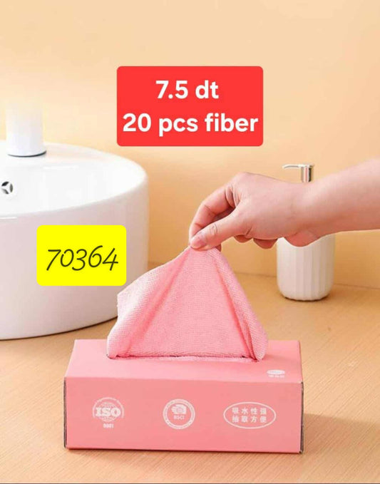 serviette lingette fibre