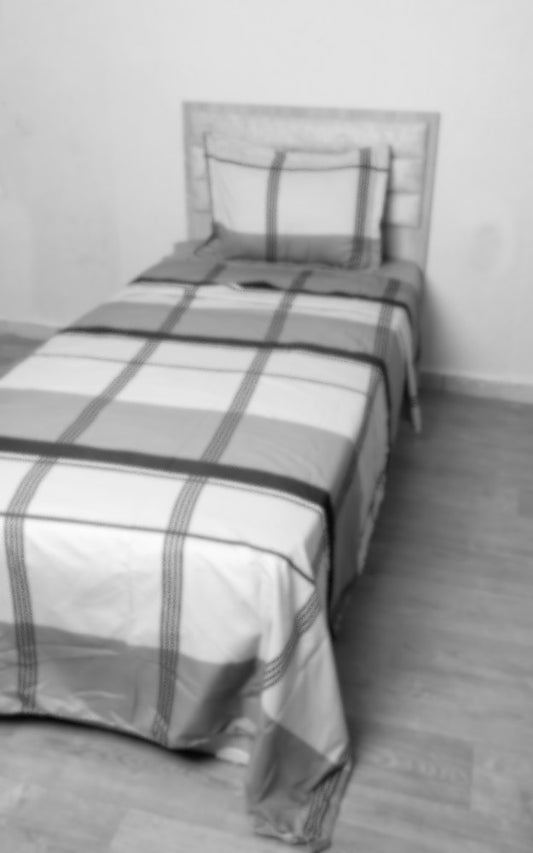 Housse 1pl " نقشة  مدموج  "