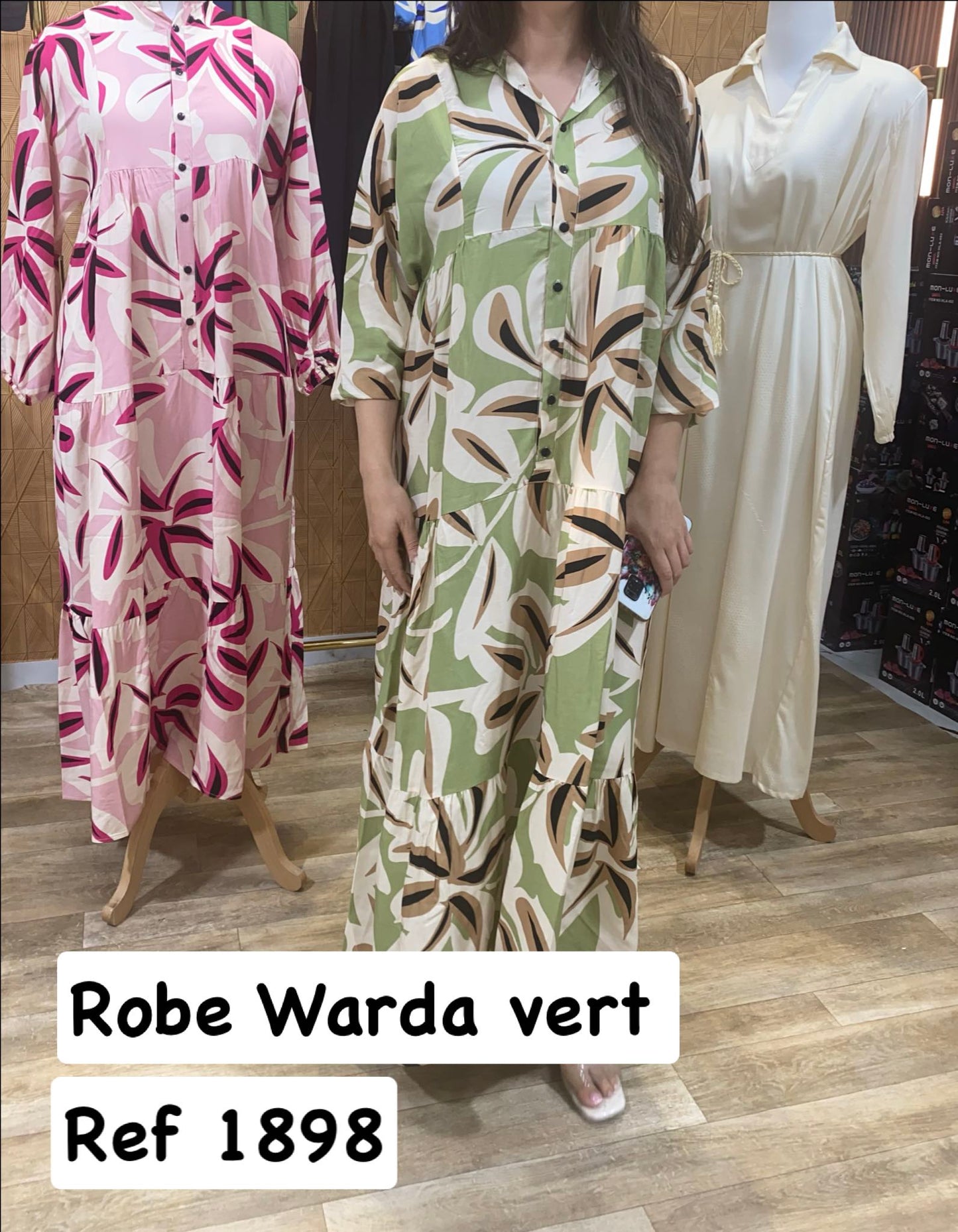 Robe fleurie