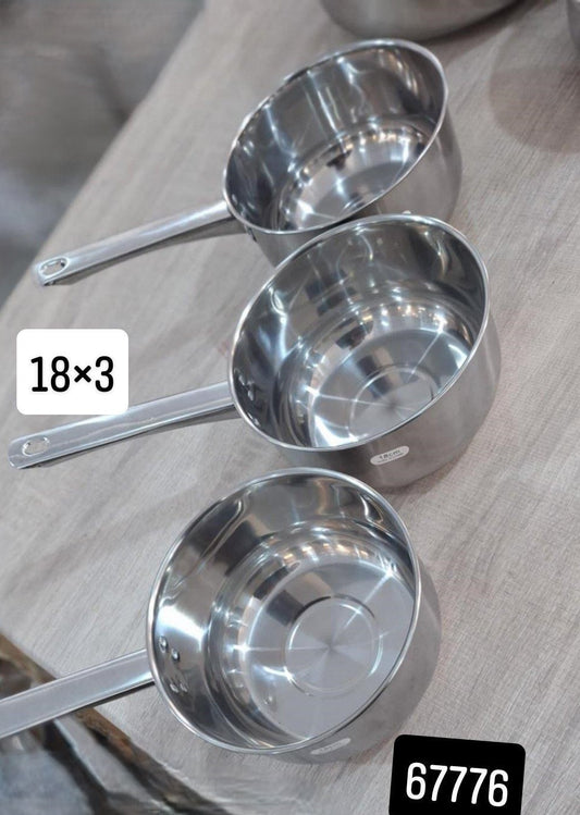 3 pots à café 18cm