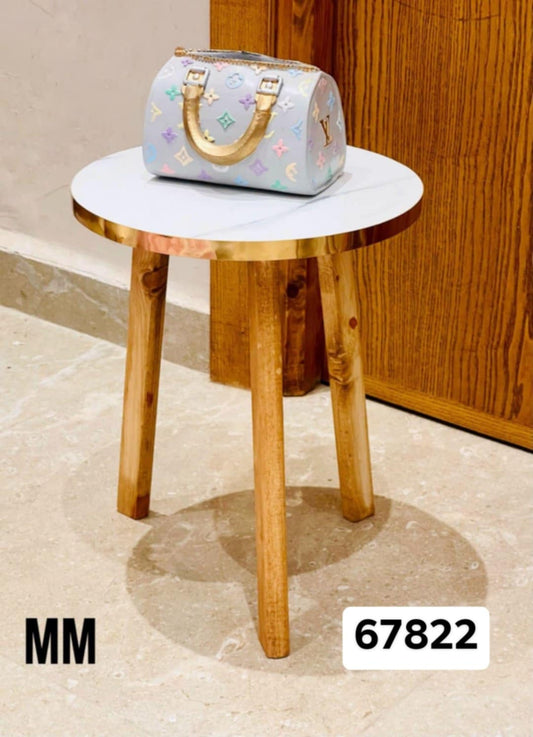 Table MM Blanc  طاولة الحجم المتوسط