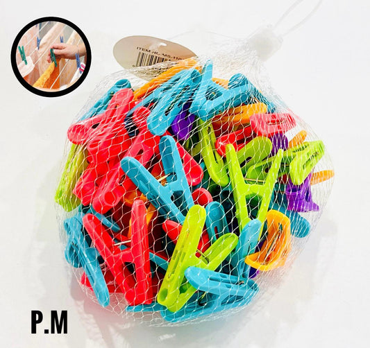 Lot 50 pinces à linge PM