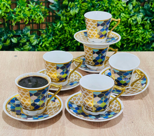 Service à Café turc مدموج