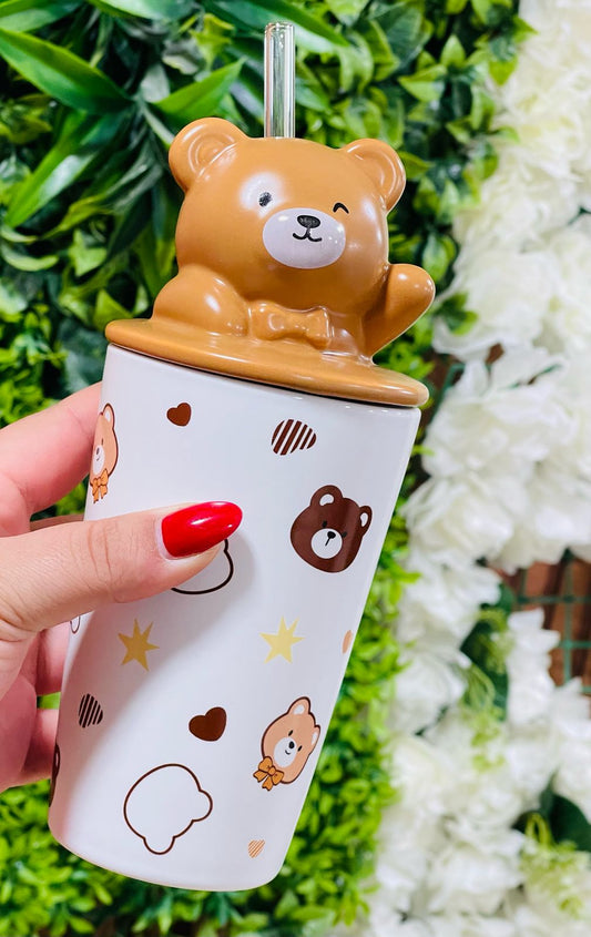 Mug avec Paille كأس