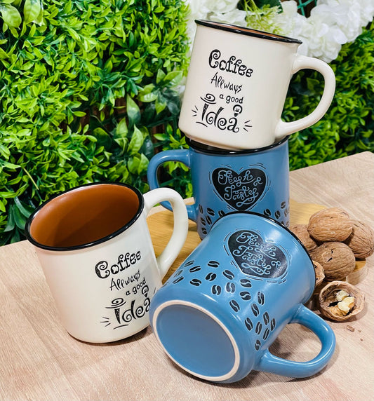 Pack 4 Tasses كيسان