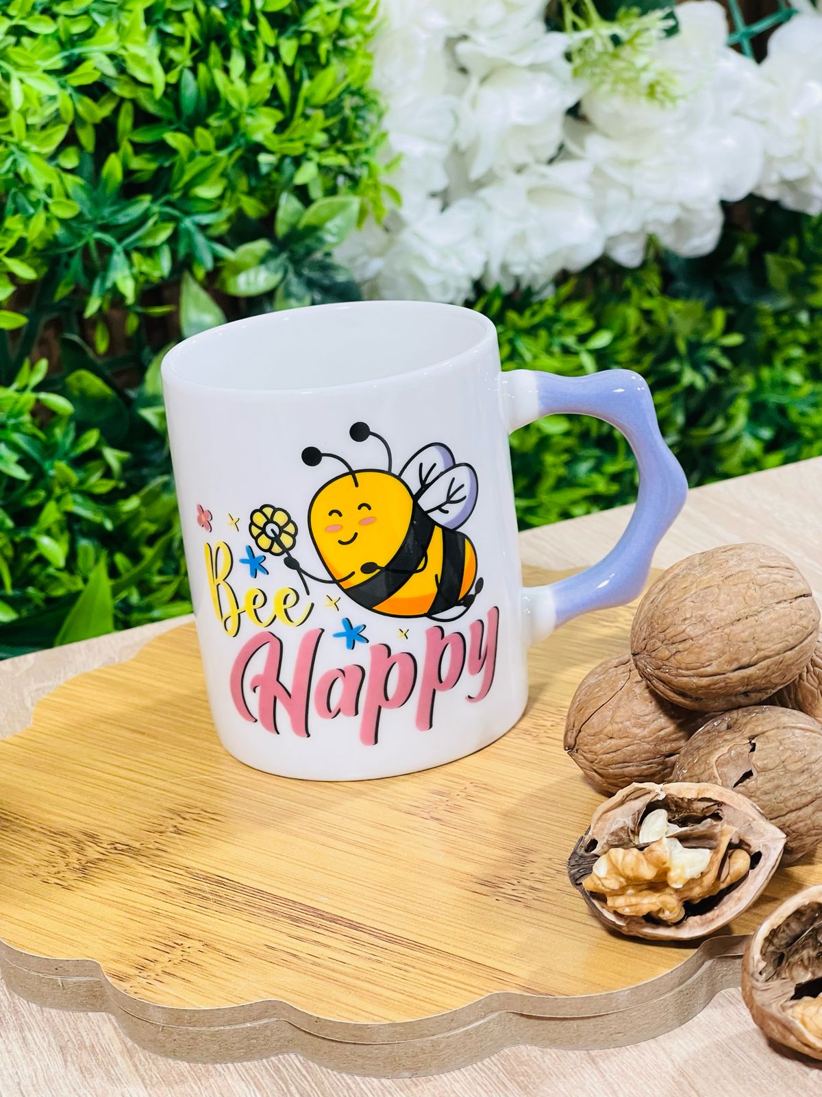 Mug Café violet كأس النحلة
