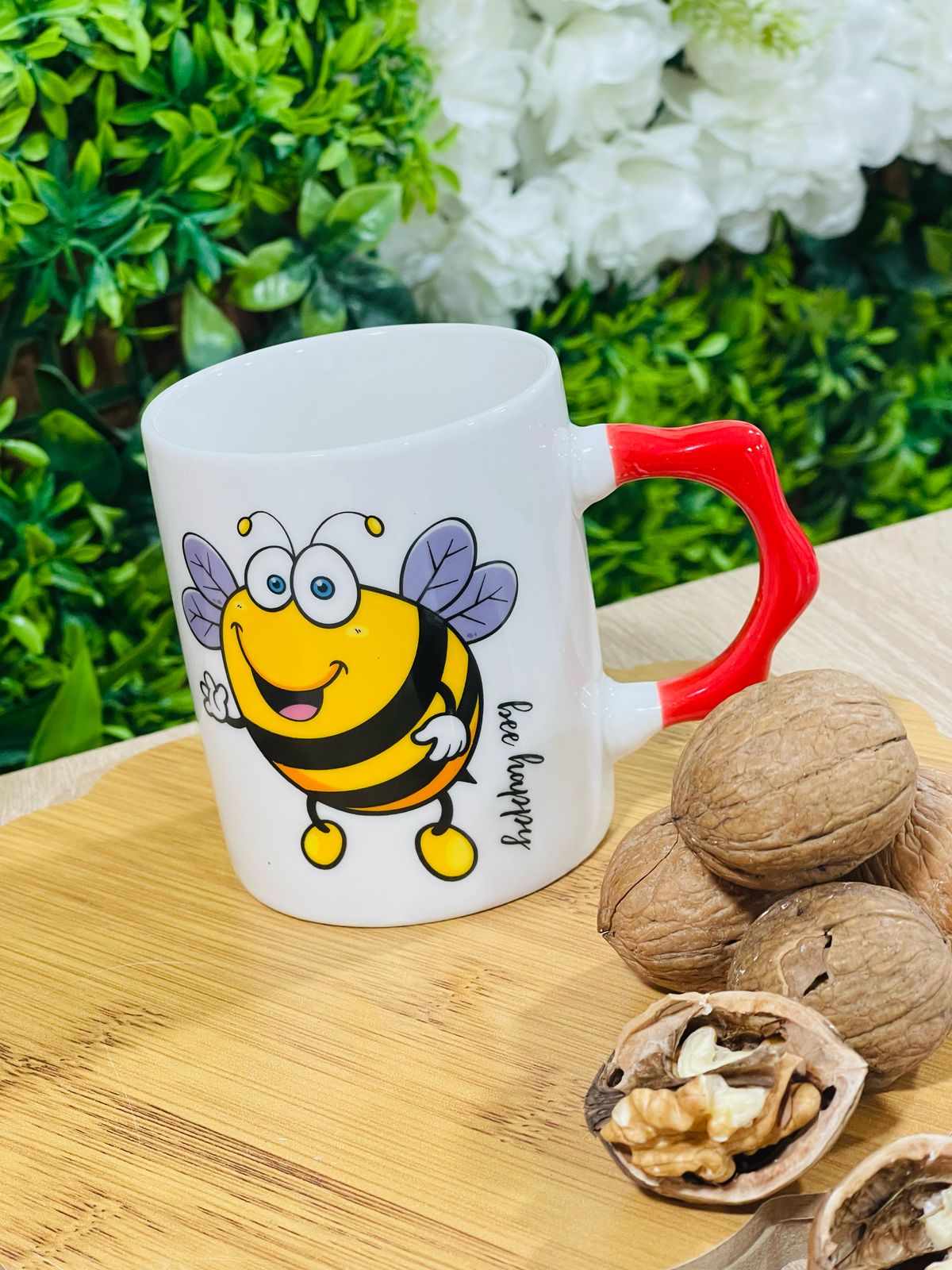 Mug Café rouge كأس النحلة