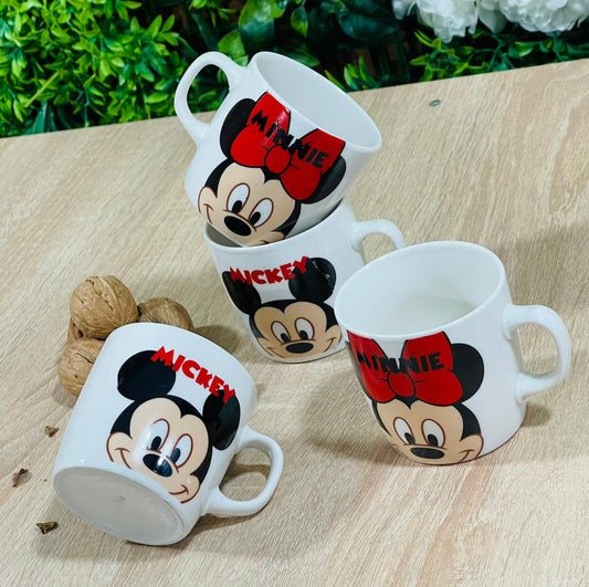 4 Tasses mickey mouse  كيسان