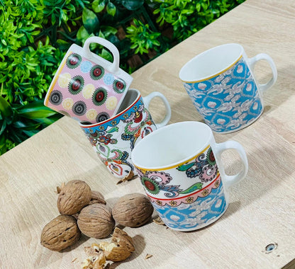 4 tasses مدموجين