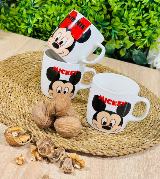 3 tasses mickey  كيسان