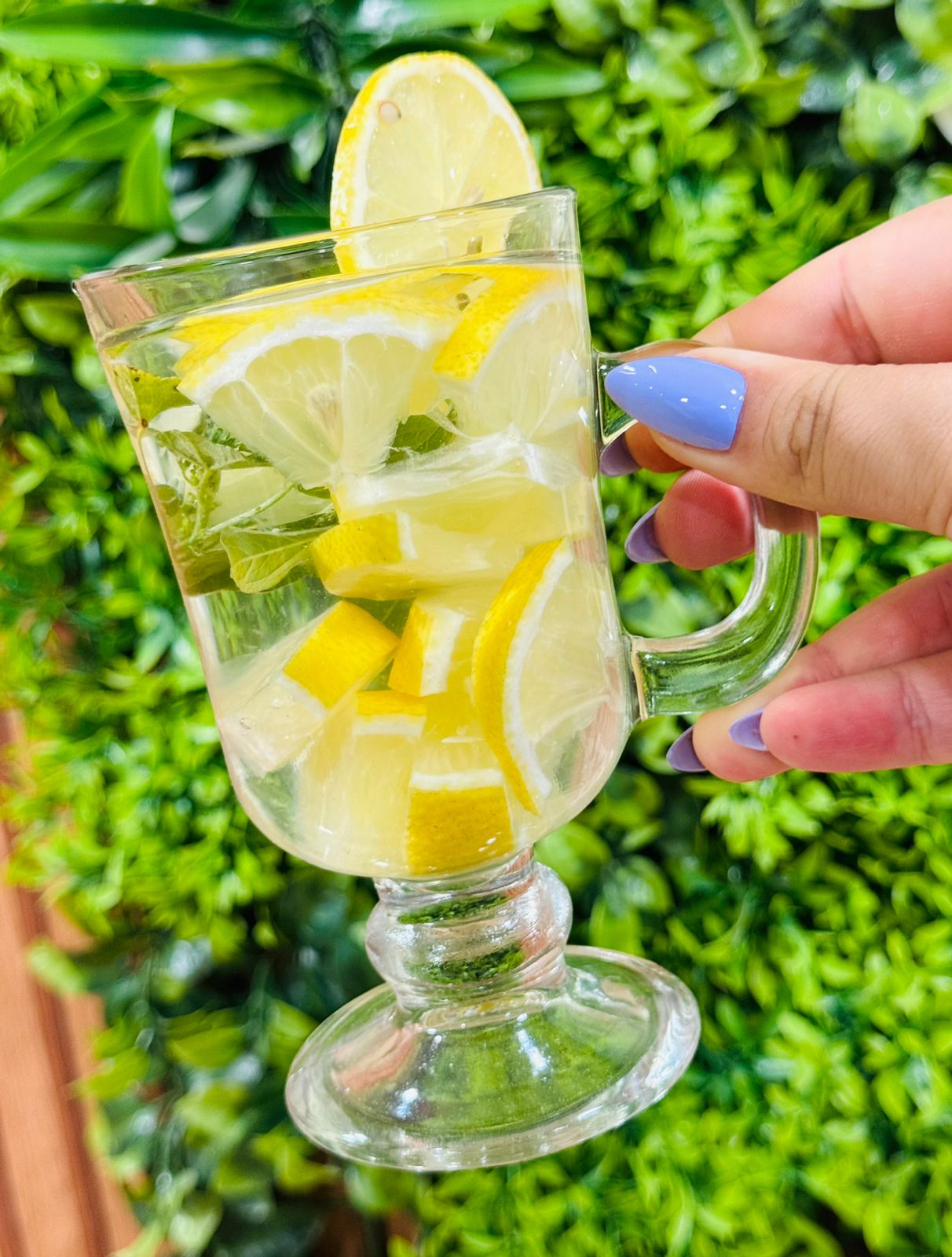 Coupe en Verre  اكواب  بلورية (3 pièces)