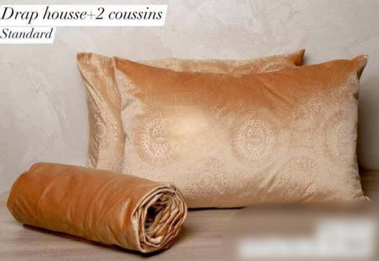 Drap 2 places en velours