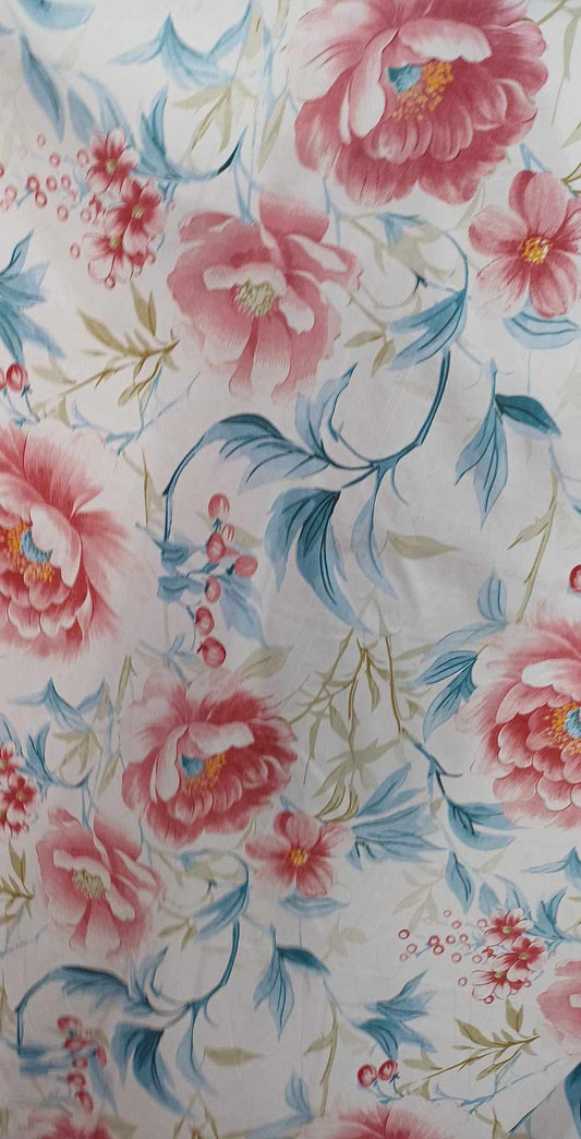 Drap 2 places 230*220cm/55*75cm ملحفة و قشور مخادد