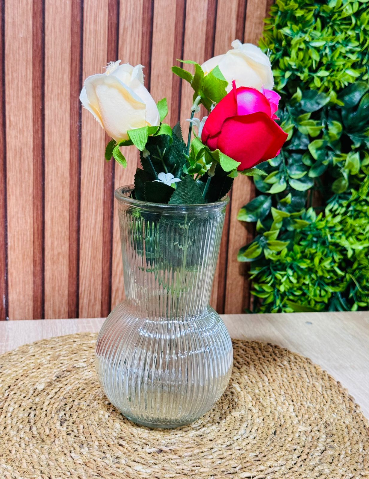 Vase en verre